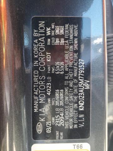 Photo 11 VIN: KNDJ23AU5M7791527 - KIA SOUL LX 