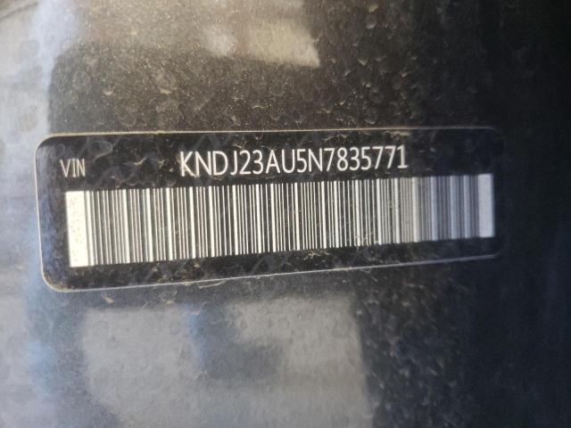 Photo 11 VIN: KNDJ23AU5N7835771 - KIA SOUL LX 