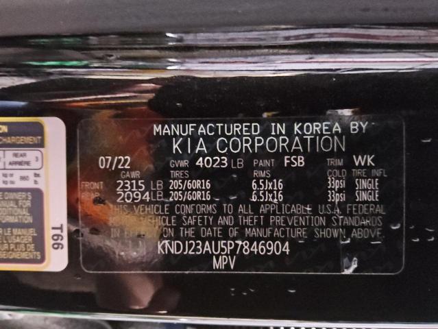 Photo 13 VIN: KNDJ23AU5P7846904 - KIA SOUL LX 