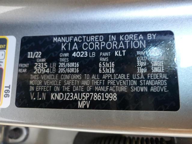 Photo 11 VIN: KNDJ23AU5P7861998 - KIA SOUL 