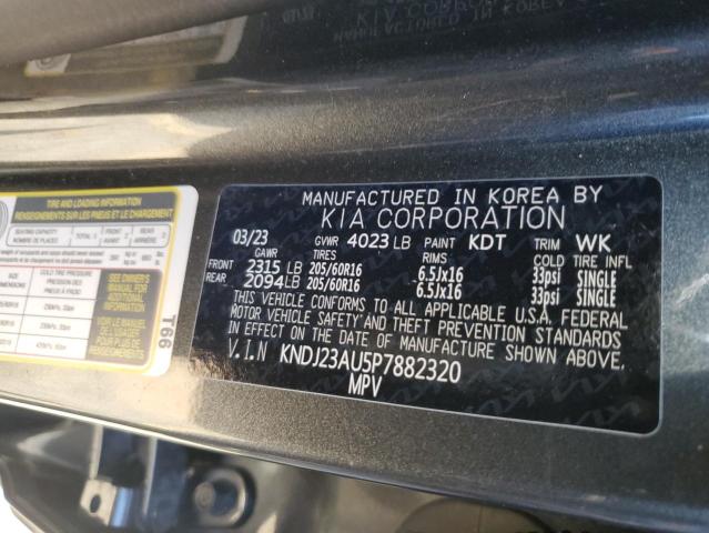 Photo 11 VIN: KNDJ23AU5P7882320 - KIA SOUL 