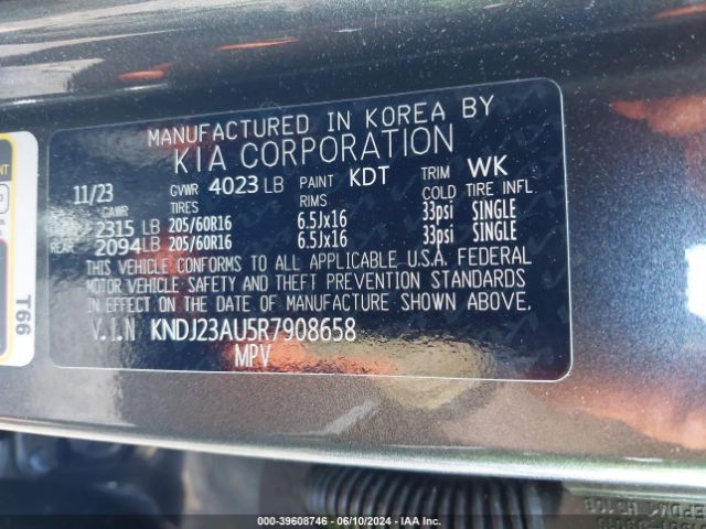 Photo 8 VIN: KNDJ23AU5R7908658 - KIA SOUL 