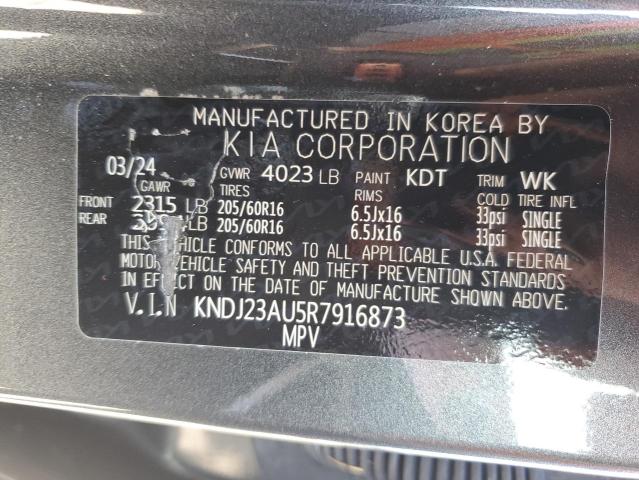 Photo 12 VIN: KNDJ23AU5R7916873 - KIA SOUL LX 