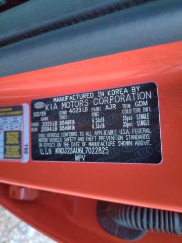 Photo 9 VIN: KNDJ23AU6L7022825 - KIA SOUL LX 