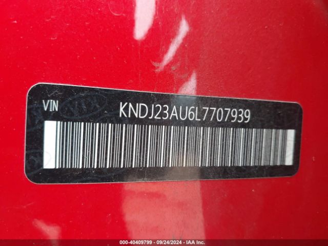 Photo 8 VIN: KNDJ23AU6L7707939 - KIA SOUL 