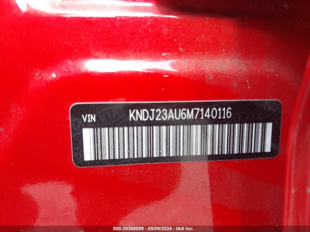 Photo 8 VIN: KNDJ23AU6M7140116 - KIA SOUL 