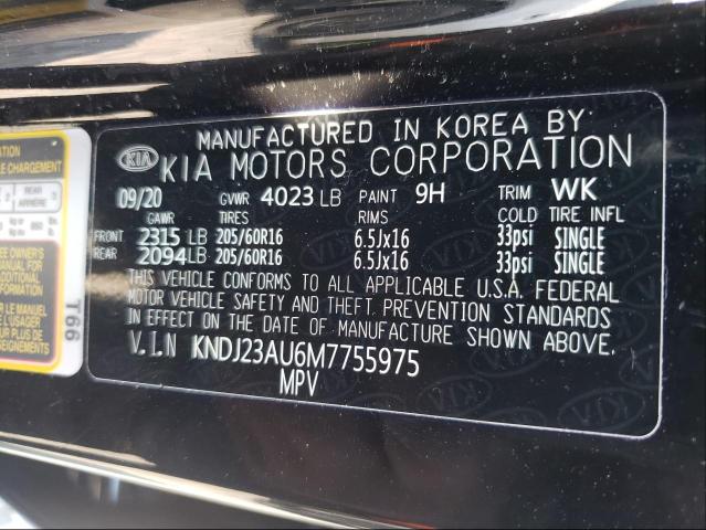 Photo 9 VIN: KNDJ23AU6M7755975 - KIA SOUL LX 