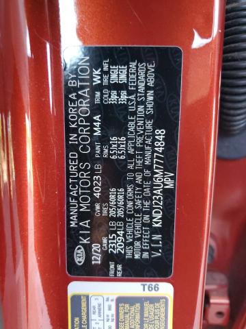 Photo 11 VIN: KNDJ23AU6M7774848 - KIA SOUL 