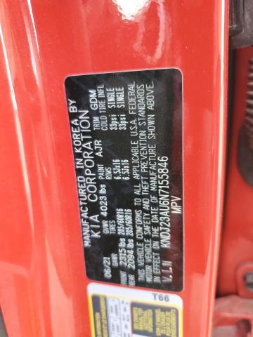 Photo 11 VIN: KNDJ23AU6N7155846 - KIA SOUL LX 