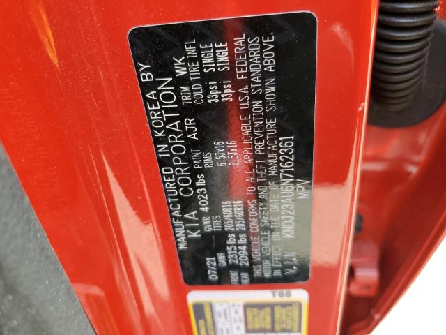 Photo 11 VIN: KNDJ23AU6N7162361 - KIA SOUL LX 