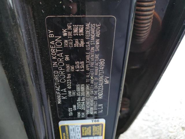 Photo 12 VIN: KNDJ23AU6N7174980 - KIA SOUL 