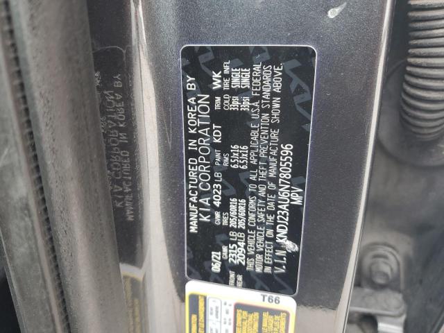 Photo 11 VIN: KNDJ23AU6N7805596 - KIA SOUL LX 