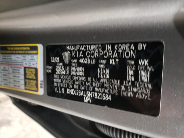 Photo 11 VIN: KNDJ23AU6N7821684 - KIA SOUL 