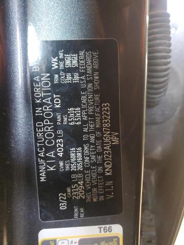 Photo 12 VIN: KNDJ23AU6N7832233 - KIA SOUL LX 