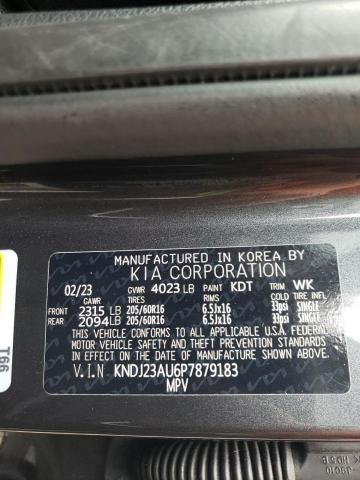 Photo 11 VIN: KNDJ23AU6P7879183 - KIA SOUL LX 