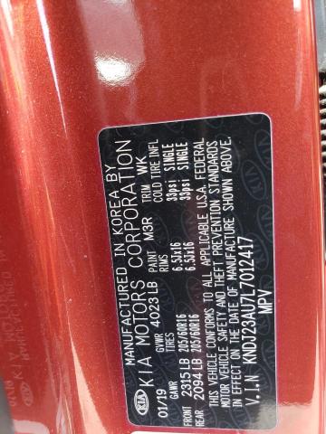 Photo 13 VIN: KNDJ23AU7L7012417 - KIA SOUL LX 