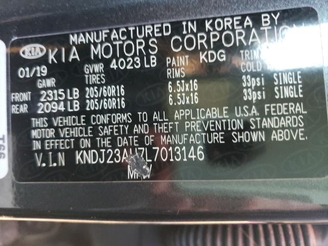 Photo 9 VIN: KNDJ23AU7L7013146 - KIA SOUL LX 