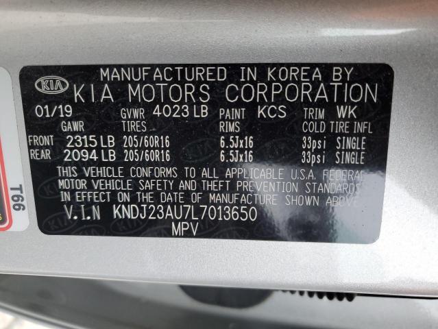 Photo 11 VIN: KNDJ23AU7L7013650 - KIA SOUL 