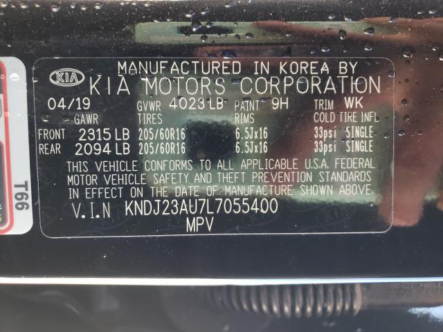 Photo 9 VIN: KNDJ23AU7L7055400 - KIA SOUL LX 