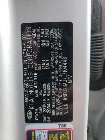 Photo 11 VIN: KNDJ23AU7L7104448 - KIA SOUL LX 