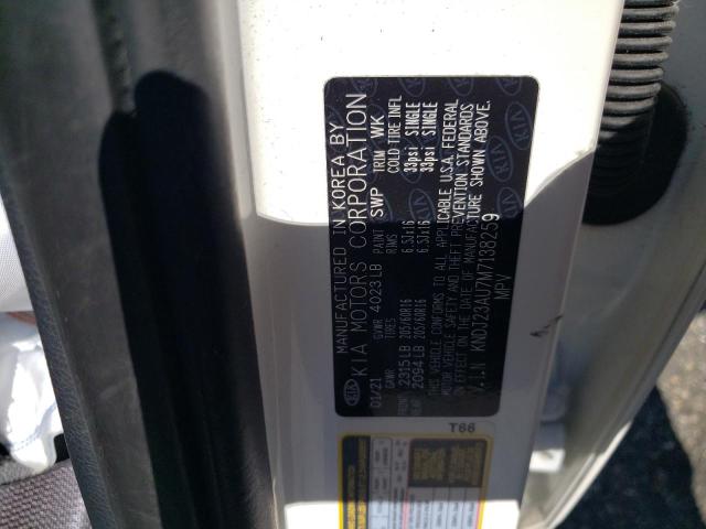 Photo 13 VIN: KNDJ23AU7M7138259 - KIA SOUL LX 