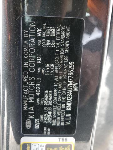 Photo 11 VIN: KNDJ23AU7M7786295 - KIA SOUL 