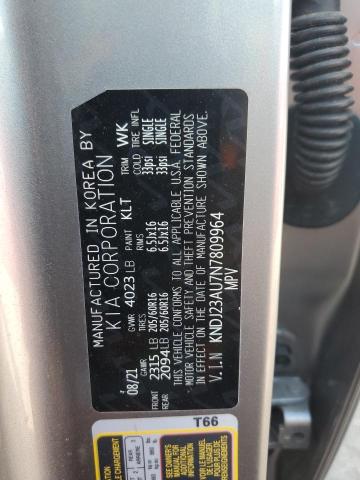 Photo 12 VIN: KNDJ23AU7N7809964 - KIA SOUL LX 