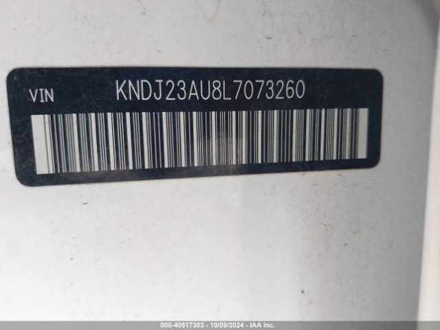 Photo 8 VIN: KNDJ23AU8L7073260 - KIA SOUL 