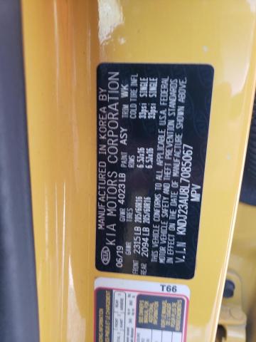 Photo 11 VIN: KNDJ23AU8L7085067 - KIA SOUL LX 