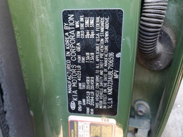 Photo 12 VIN: KNDJ23AU8L7106516 - KIA SOUL LX 