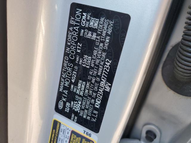 Photo 12 VIN: KNDJ23AU8M7772342 - KIA SOUL LX 