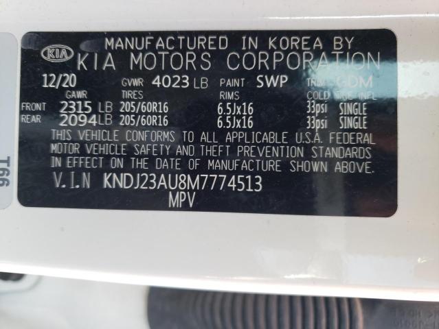 Photo 11 VIN: KNDJ23AU8M7774513 - KIA SOUL 