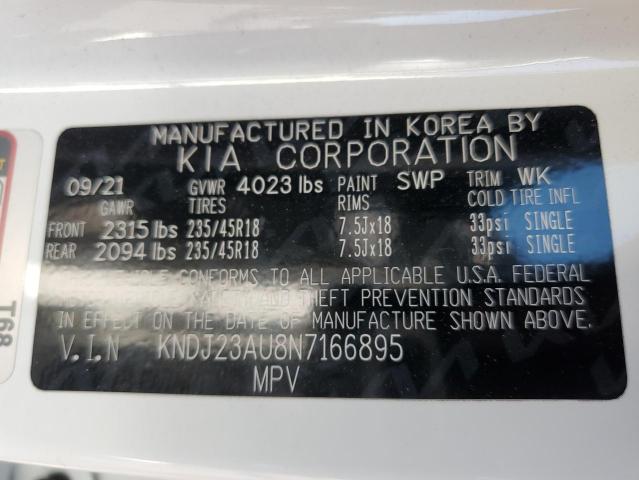 Photo 11 VIN: KNDJ23AU8N7166895 - KIA SOUL LX 