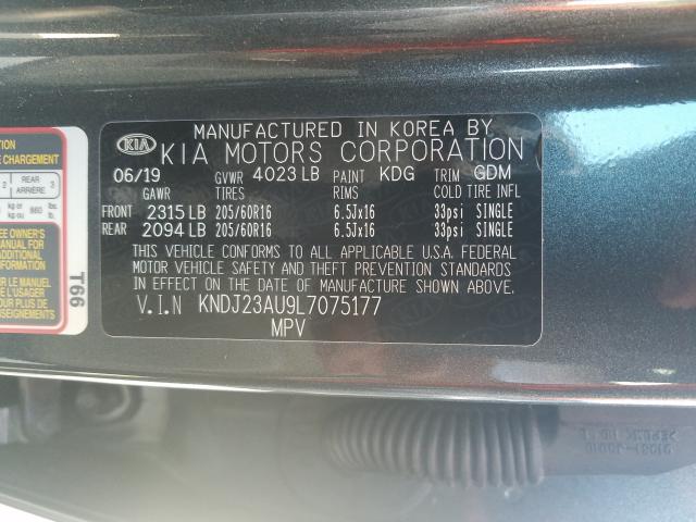 Photo 9 VIN: KNDJ23AU9L7075177 - KIA SOUL LX 