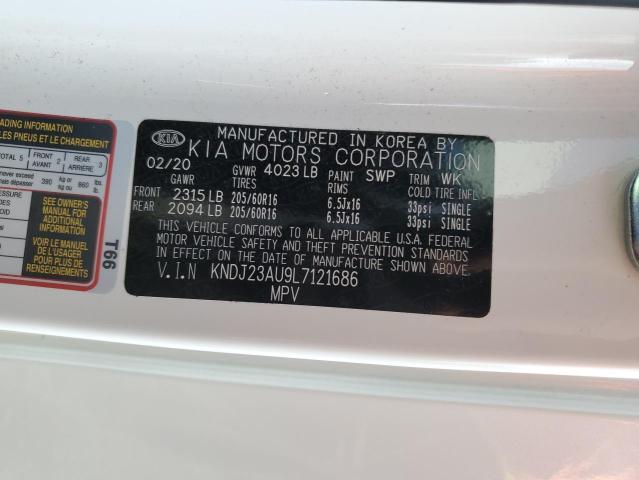 Photo 11 VIN: KNDJ23AU9L7121686 - KIA SOUL LX 