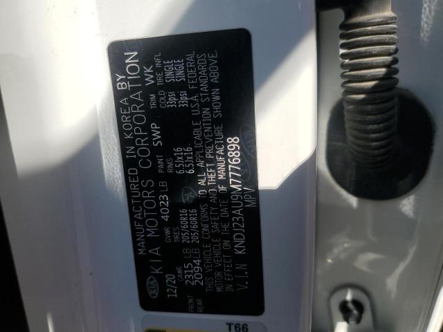 Photo 12 VIN: KNDJ23AU9M7776898 - KIA SOUL LX 