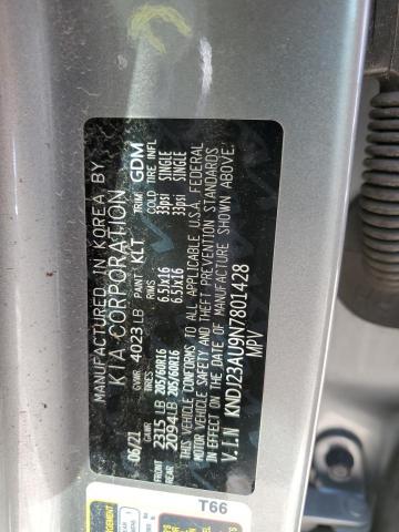 Photo 11 VIN: KNDJ23AU9N7801428 - KIA SOUL LX 