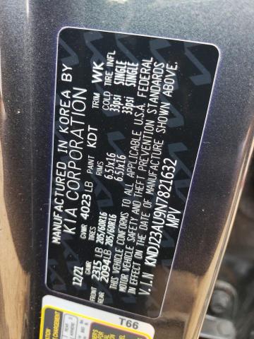 Photo 12 VIN: KNDJ23AU9N7821632 - KIA SOUL LX 