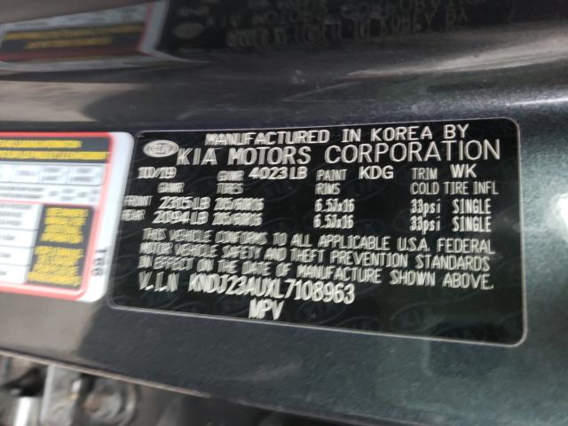 Photo 9 VIN: KNDJ23AUXL7108963 - KIA SOUL LX 