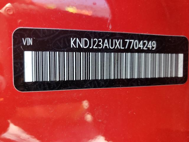 Photo 9 VIN: KNDJ23AUXL7704249 - KIA SOUL LX 