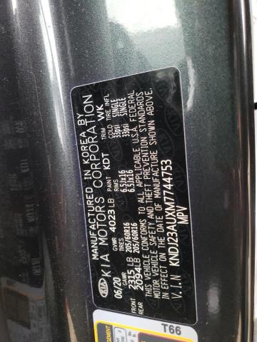 Photo 11 VIN: KNDJ23AUXM7744753 - KIA SOUL LX 