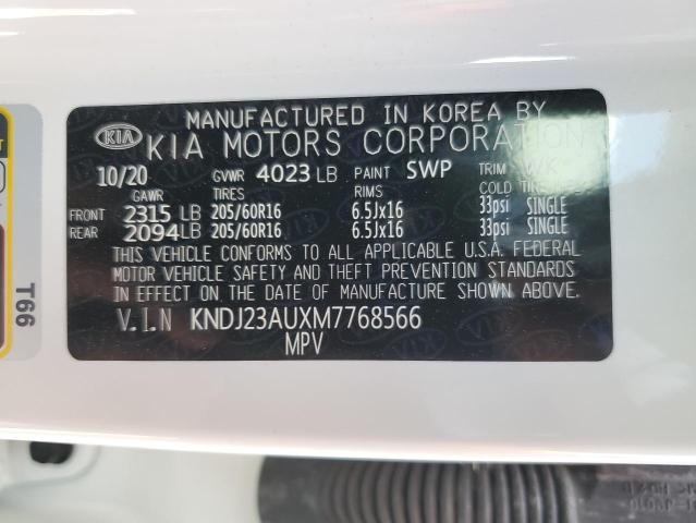 Photo 11 VIN: KNDJ23AUXM7768566 - KIA SOUL LX 