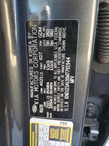 Photo 9 VIN: KNDJ23AUXM7791944 - KIA SOUL LX 