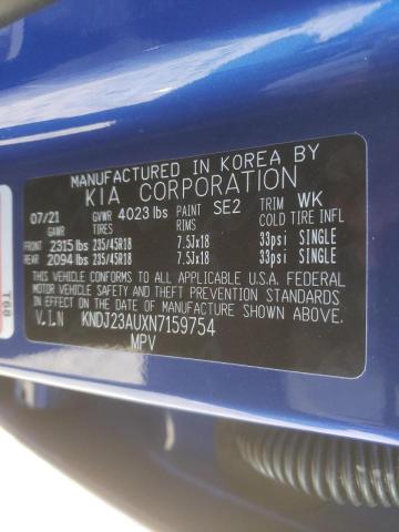 Photo 9 VIN: KNDJ23AUXN7159754 - KIA SOUL LX 