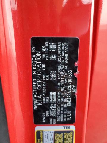 Photo 12 VIN: KNDJ23AUXN7167563 - KIA SOUL LX 