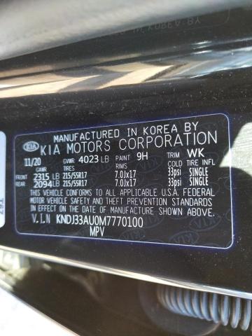 Photo 9 VIN: KNDJ33AU0M7770100 - KIA SOUL EX 