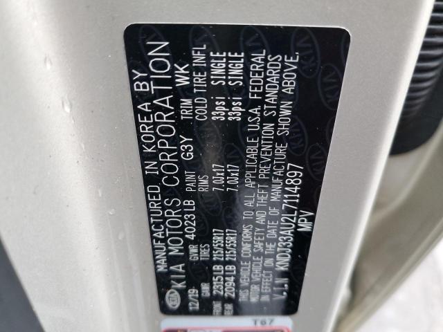 Photo 11 VIN: KNDJ33AU2L7114897 - KIA SOUL EX 