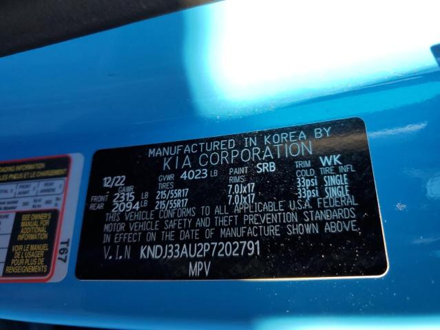 Photo 11 VIN: KNDJ33AU2P7202791 - KIA SOUL 