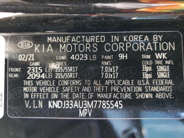 Photo 9 VIN: KNDJ33AU3M7785545 - KIA SOUL EX 