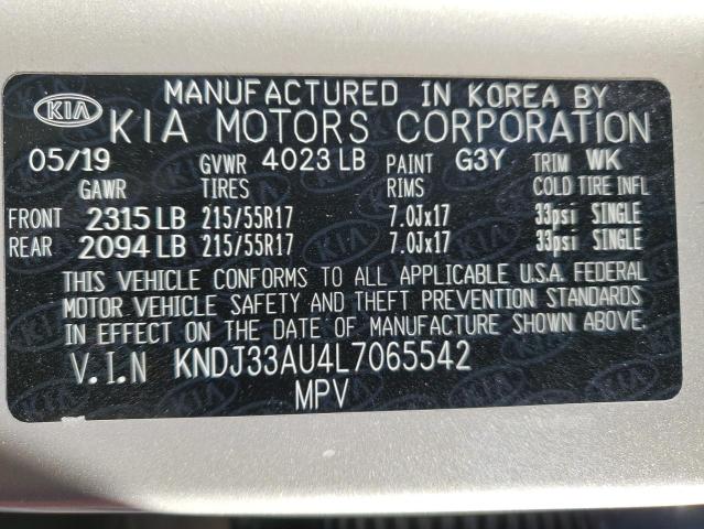 Photo 12 VIN: KNDJ33AU4L7065542 - KIA SOUL EX 